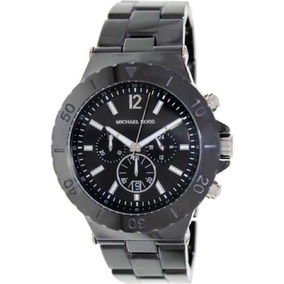 MICHAEL KORS DYLAN BLACK CERAMIC MK8225 - Picture 2 of 4